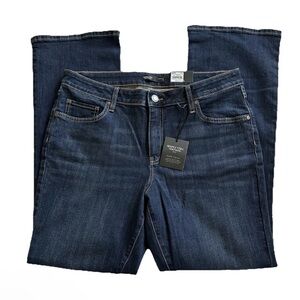 Simply Vera Alchemy Bootcut Dark Wash Mid-Rise Denim Jeans-Women’s 16-Whiskered